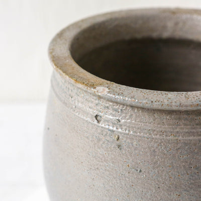 Vintage French Stoneware Preserving Jar