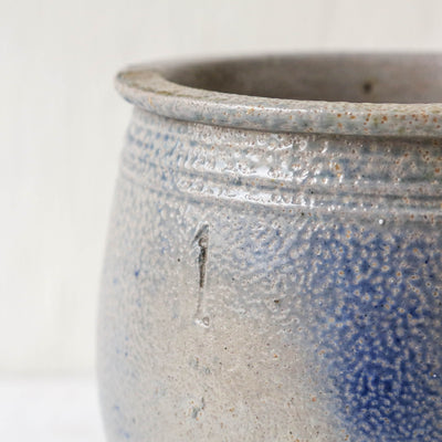 Vintage French Stoneware Preserving Jar