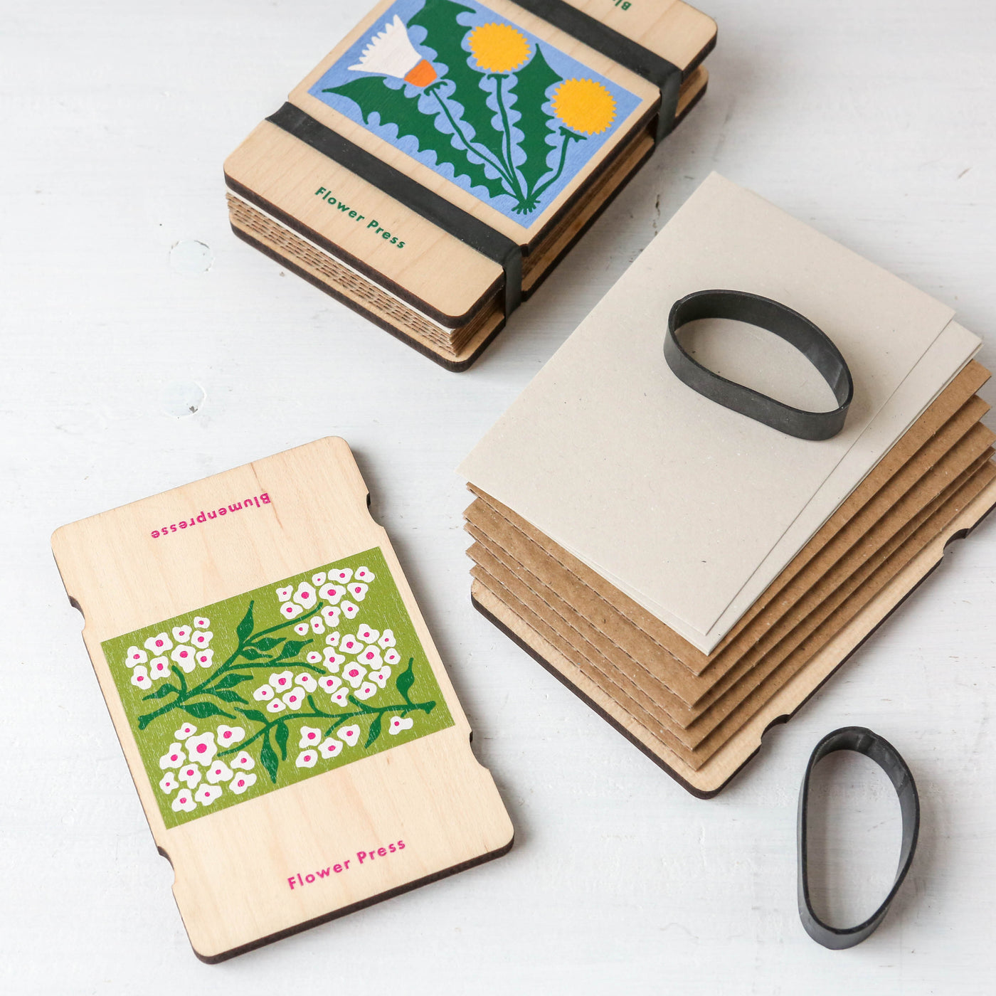 Pocket Flower Press - Coloured