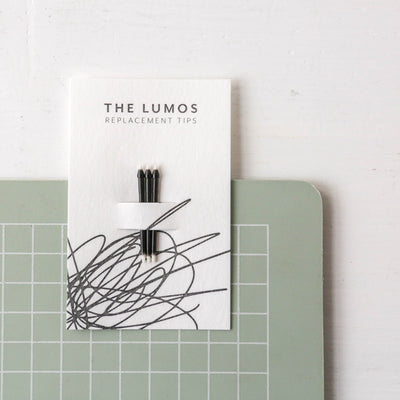 Three Lumos Replacement Nibs - Detail Brush Tip