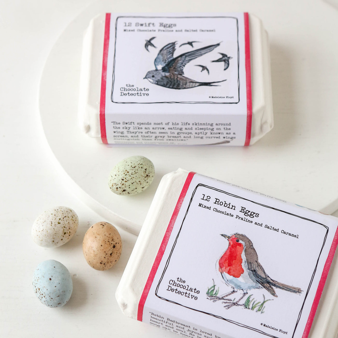 12 Mixed Praline and Salted Caramel Robin Eggs
