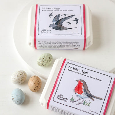 12 Mixed Praline and Salted Caramel Robin Eggs