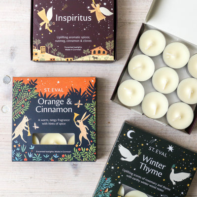 St. Eval Festive Scented Tealights - Box of 9