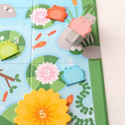 Leaping Frogs! Tiddlywinks Game