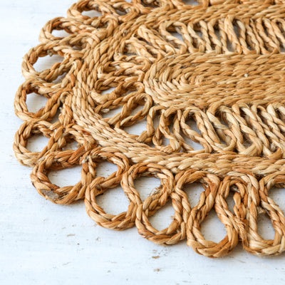 Looped Jute Table Mat