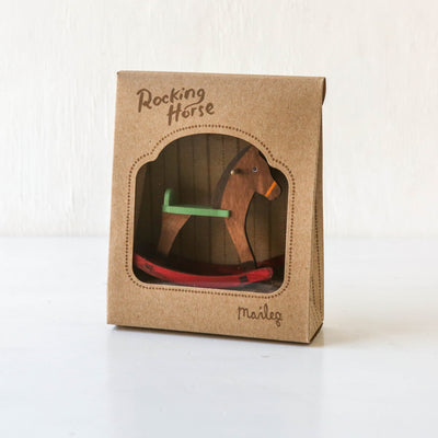 Rocking Horse for Maileg Mice - Dark Brown