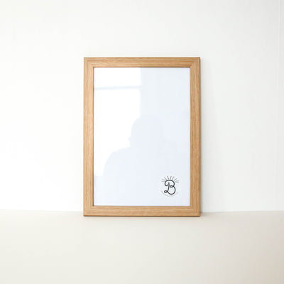 Solid Oak Wood Frame - A4