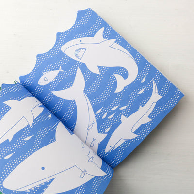 Colouring Book with Stickers - Ocean