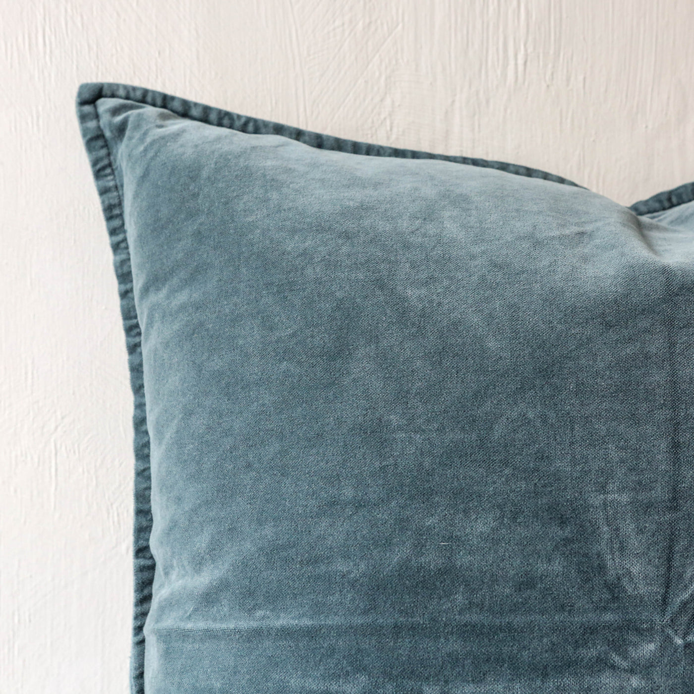 Cotton Velvet Cushion Cover - Spruce