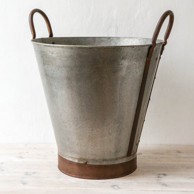 Large Olive Bucket Planter