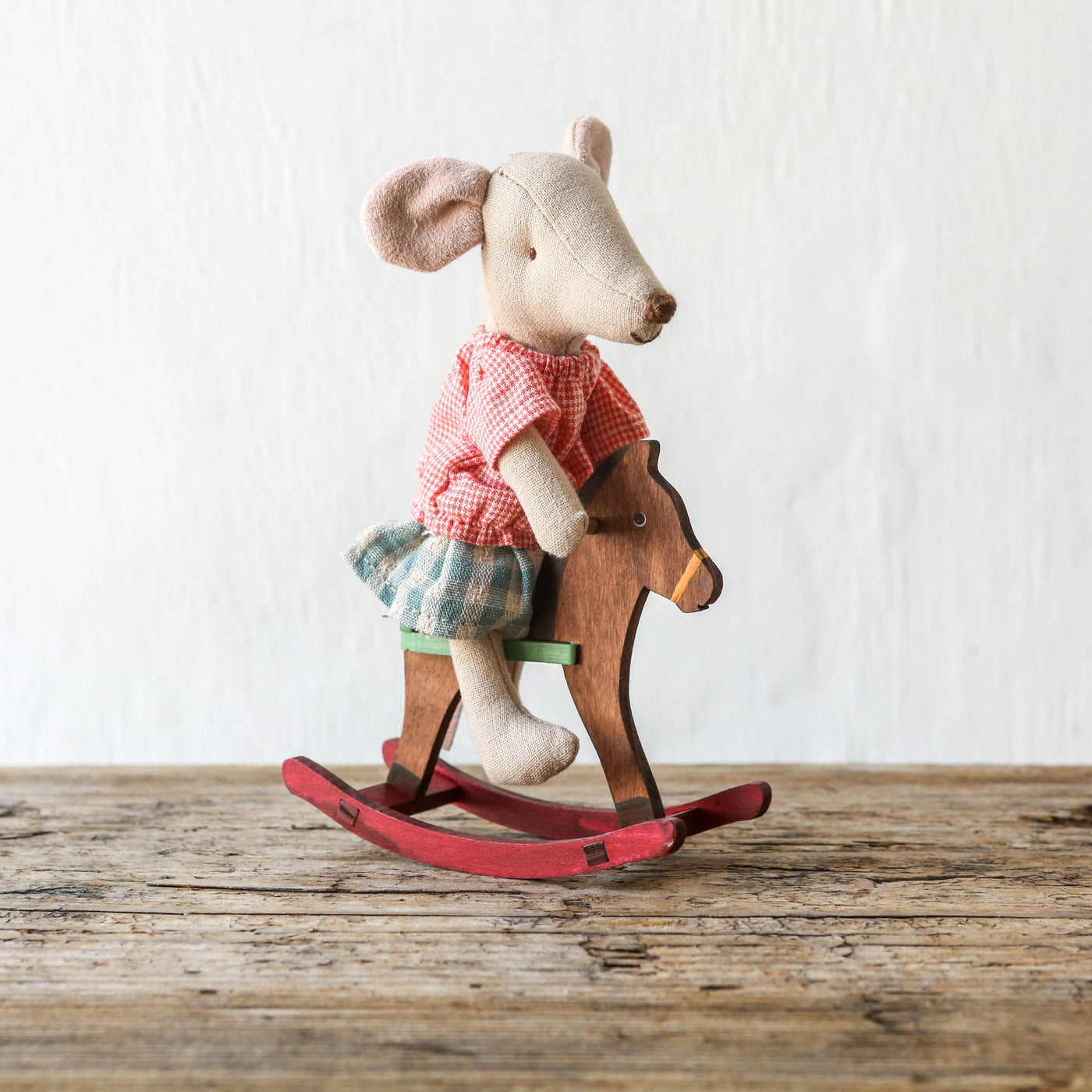 Rocking Horse for Maileg Mice - Dark Brown