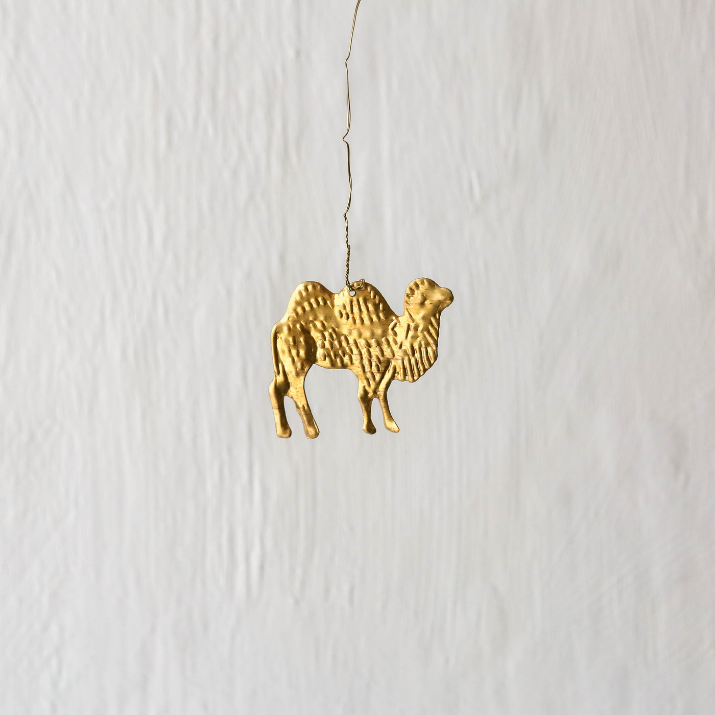 Camel Decoration - Pressed Antique Brass