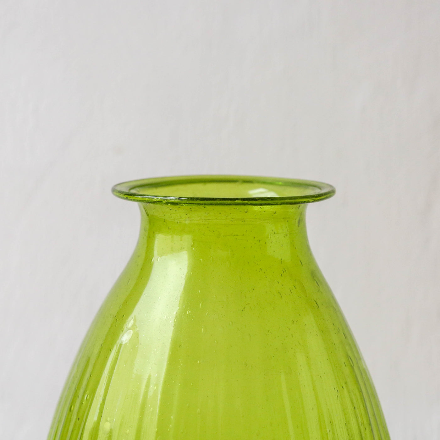Recycled Glass Vase - Jade