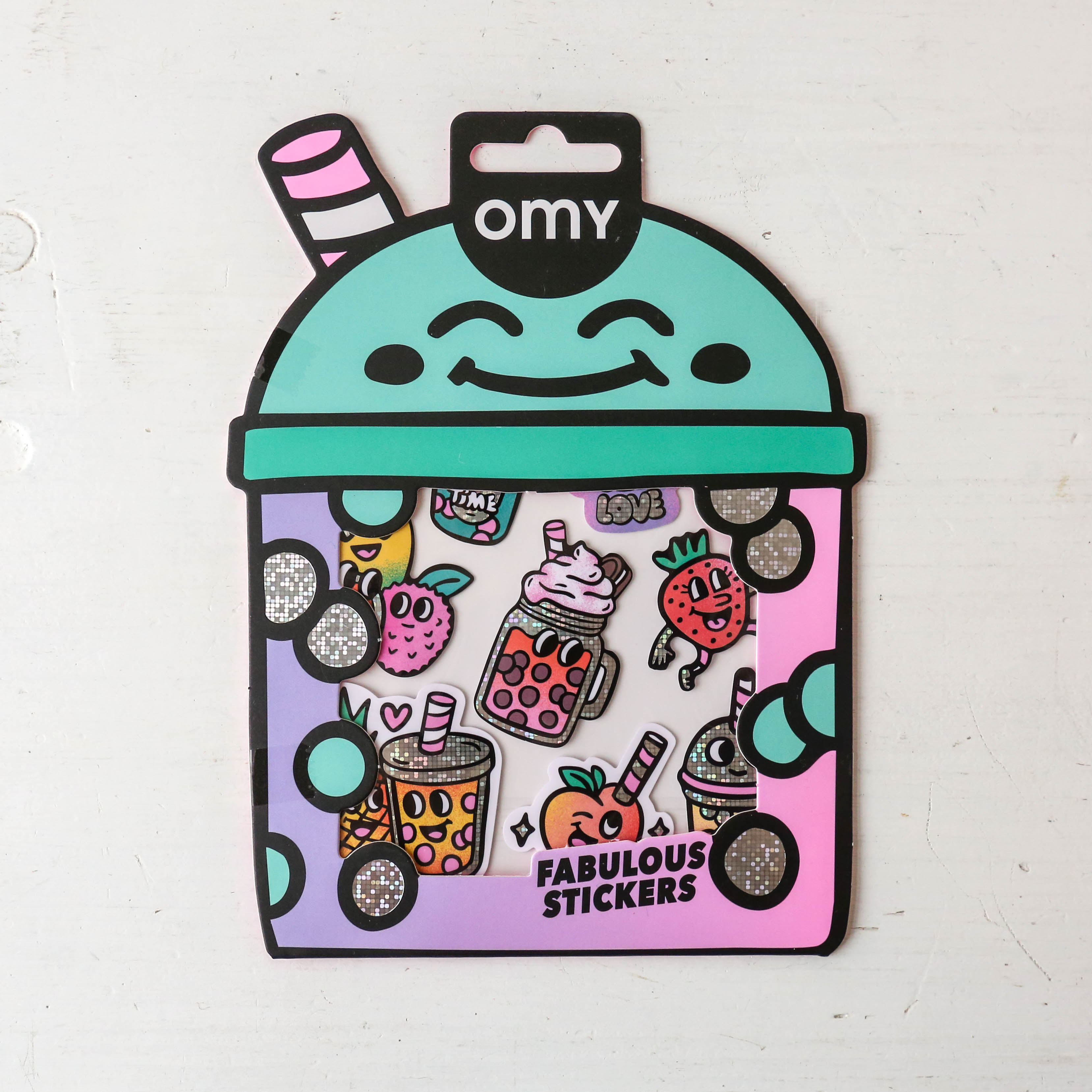 'Bubble' Fabulous Big Sticker Set by OMY – Berylune