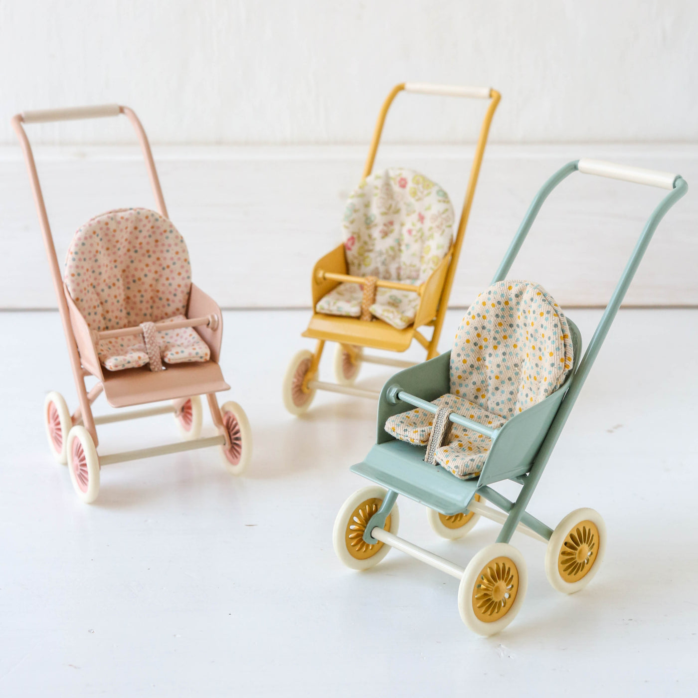 New Maileg 'Micro' Stroller - Mint