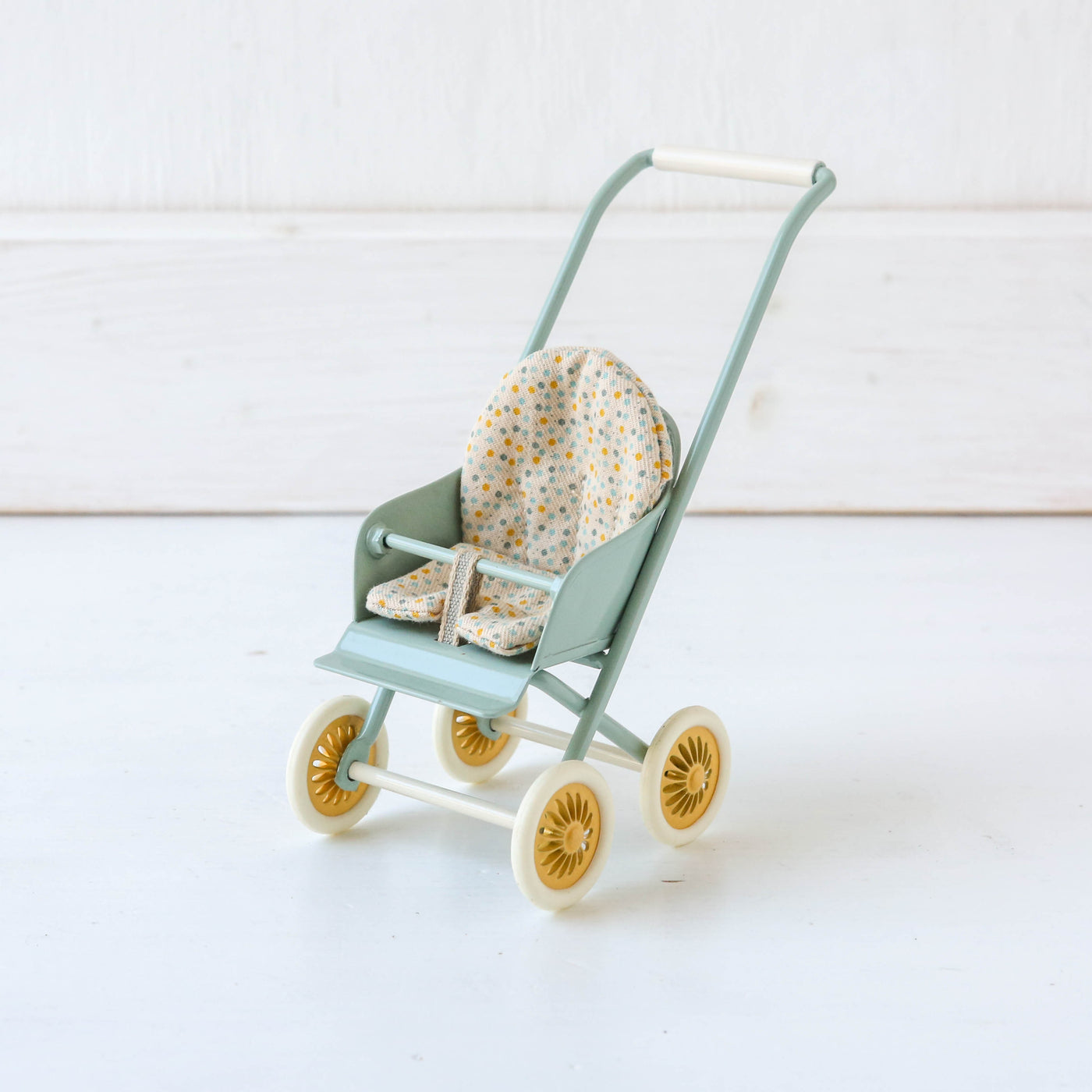New Maileg 'Micro' Stroller - Mint