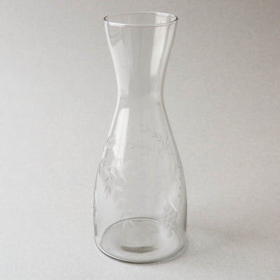 Etched Glass Carafe