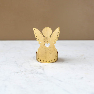 Brass Angel Tealight Holder