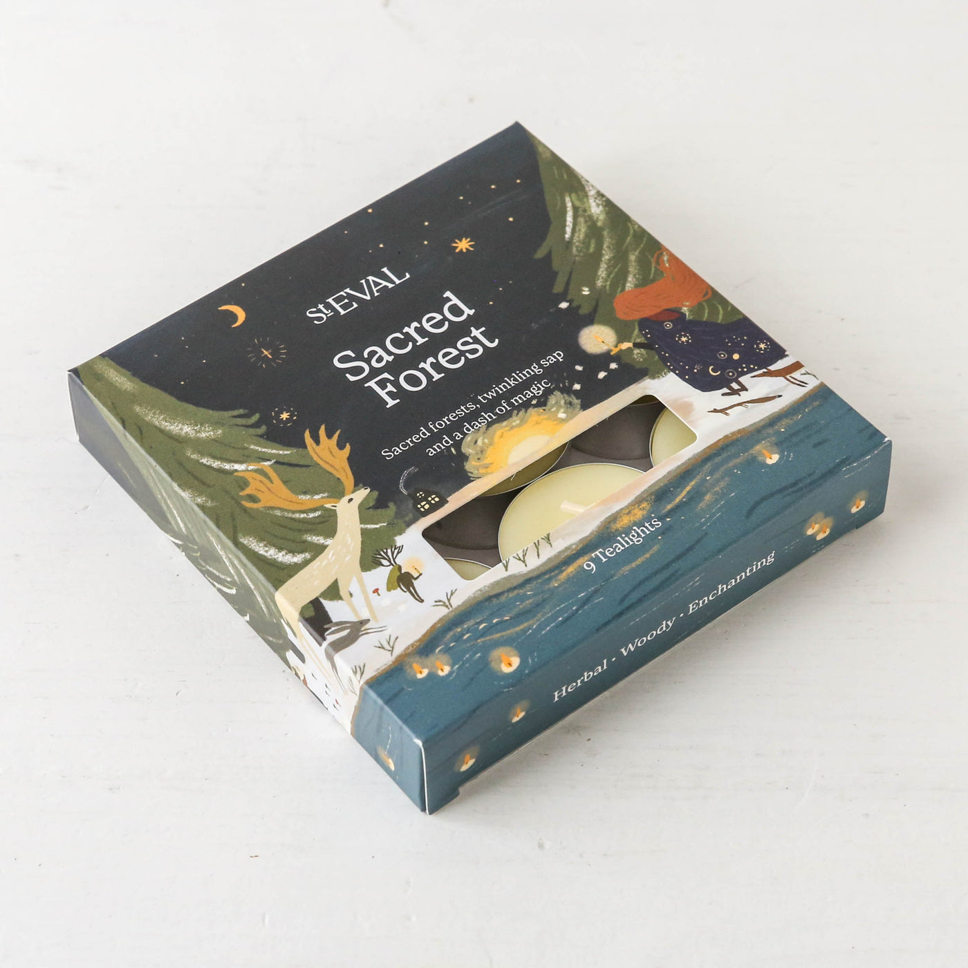 St. Eval Festive Scented Tealights - Box of 9