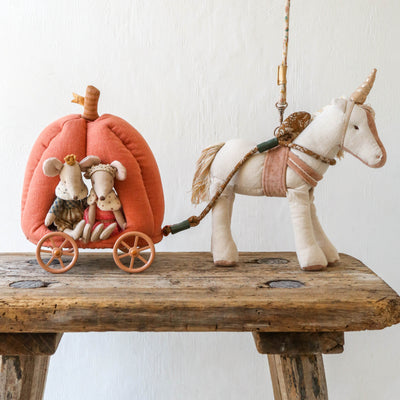 Pumpkin Carriage for Maileg Mice