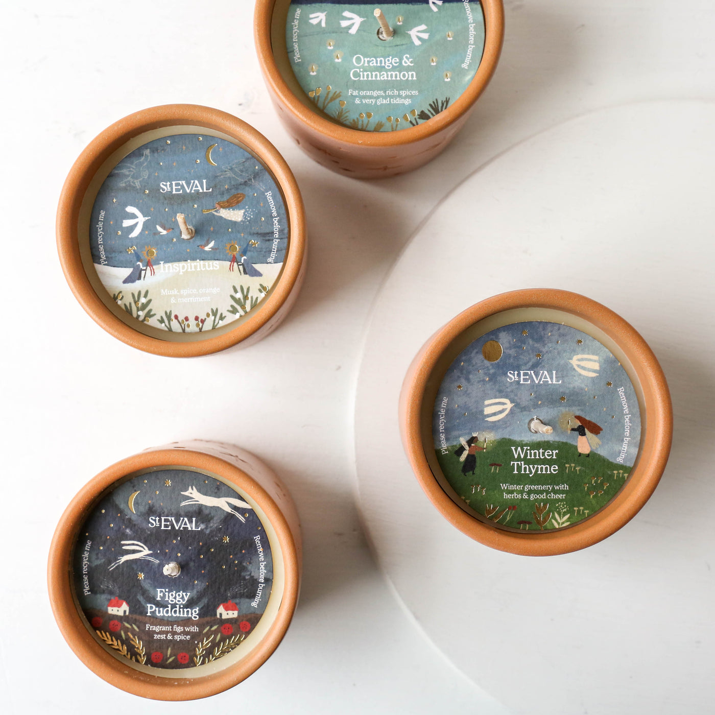 St. Eval Star Gazy Pot Candle