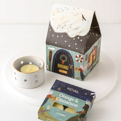 St. Eval 'Christmas Cottage' Tealight/Votive Gift Box