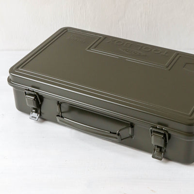 TOYO T-360 Steel Trunk - Moss Green