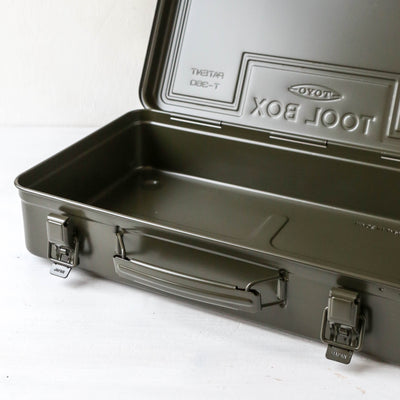 TOYO T-360 Steel Trunk - Moss Green