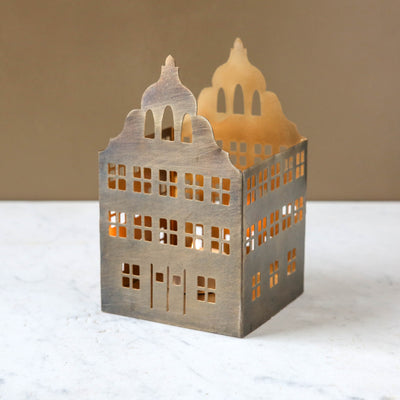 Townhouse Design Tealight Holder - Medium