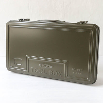 TOYO T-360 Steel Trunk - Moss Green