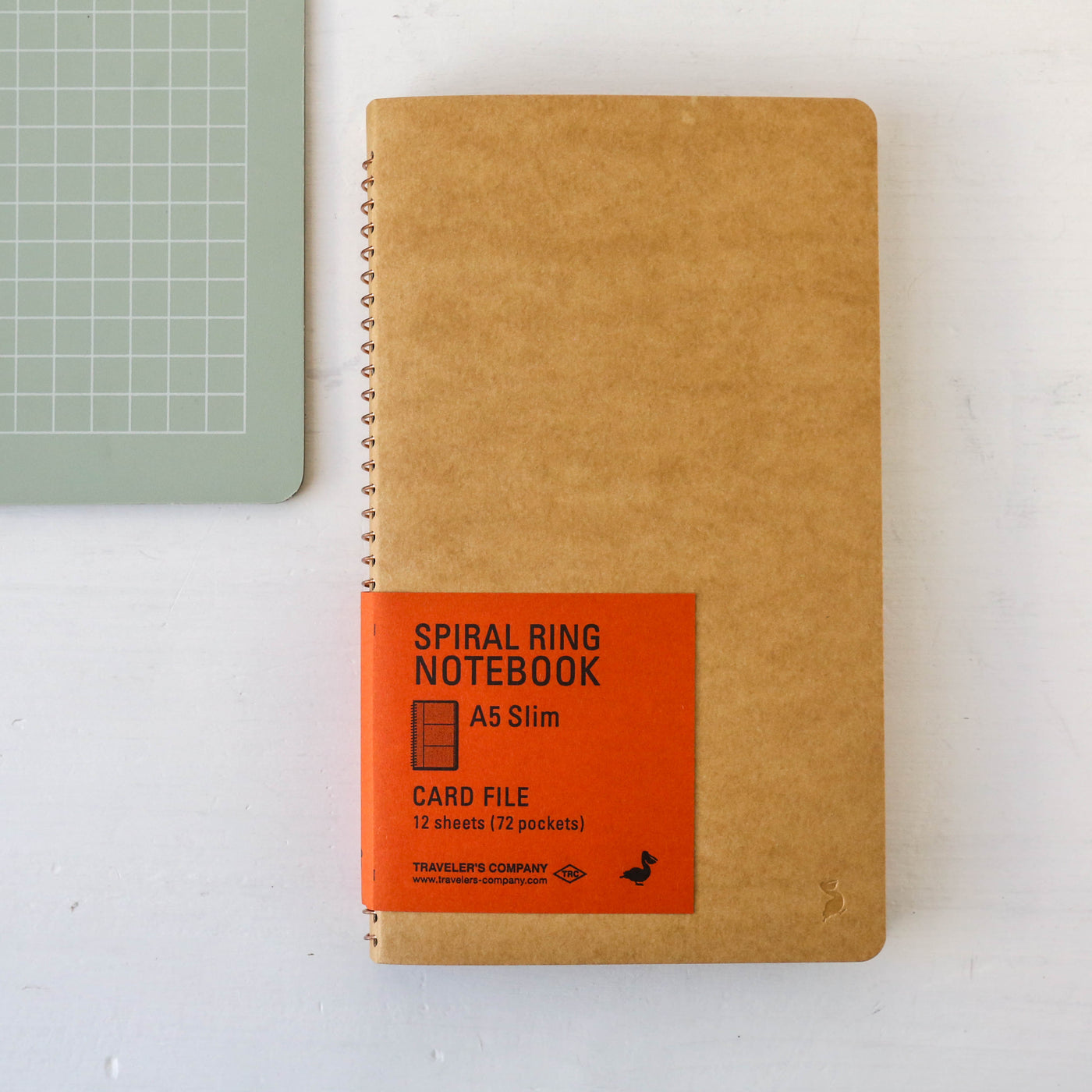 TRAVELER'S COMPANY Card File Spiral Ring Notebook A5 Slim