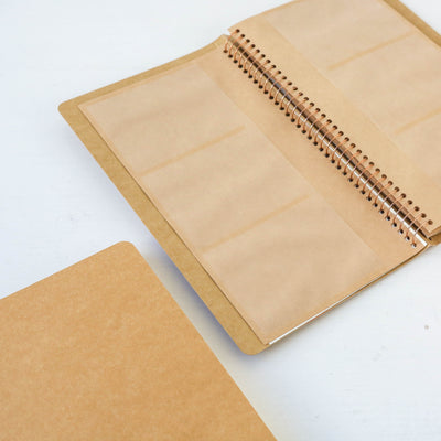 TRAVELER'S COMPANY Card File Spiral Ring Notebook A5 Slim