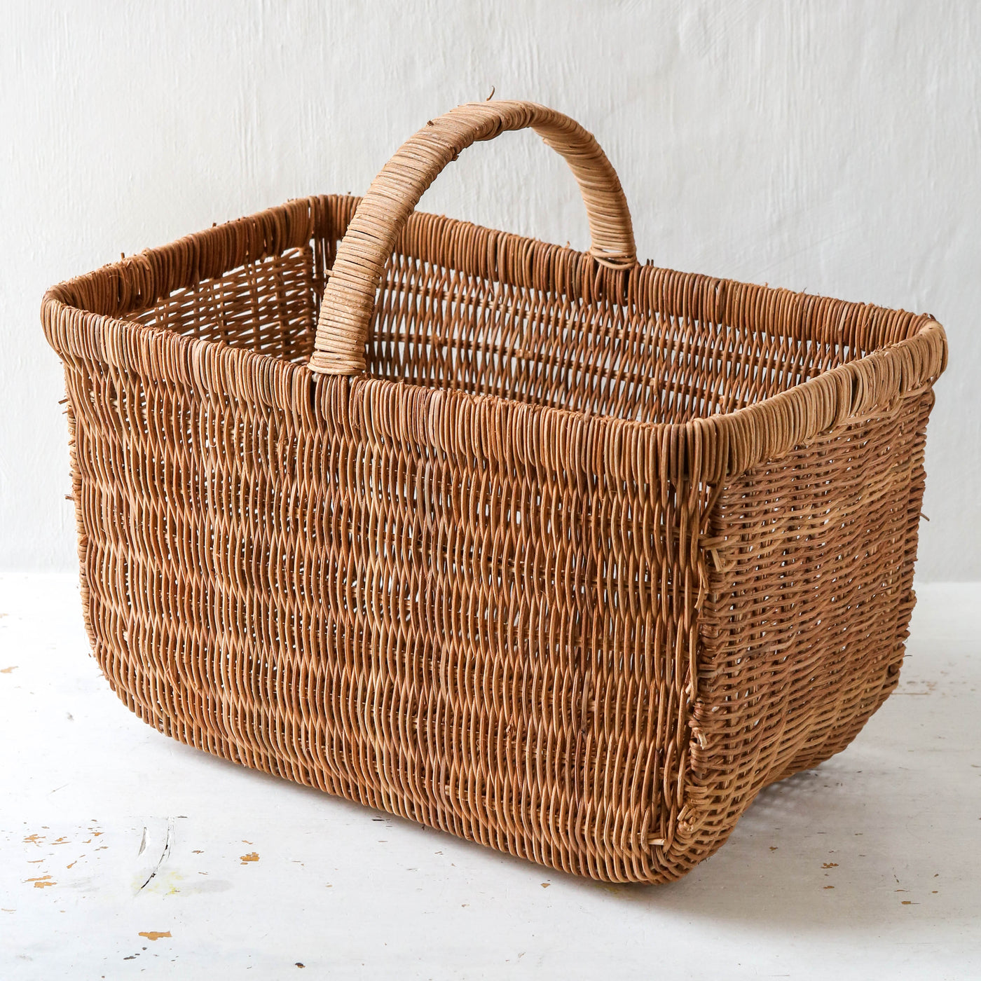 Rattan Shopping Basket