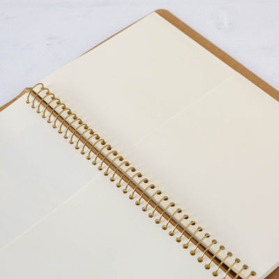 TRAVELER'S COMPANY Paper Pocket Spiral Ring Notebook A5 Slim