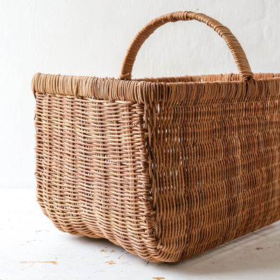 Rattan Shopping Basket