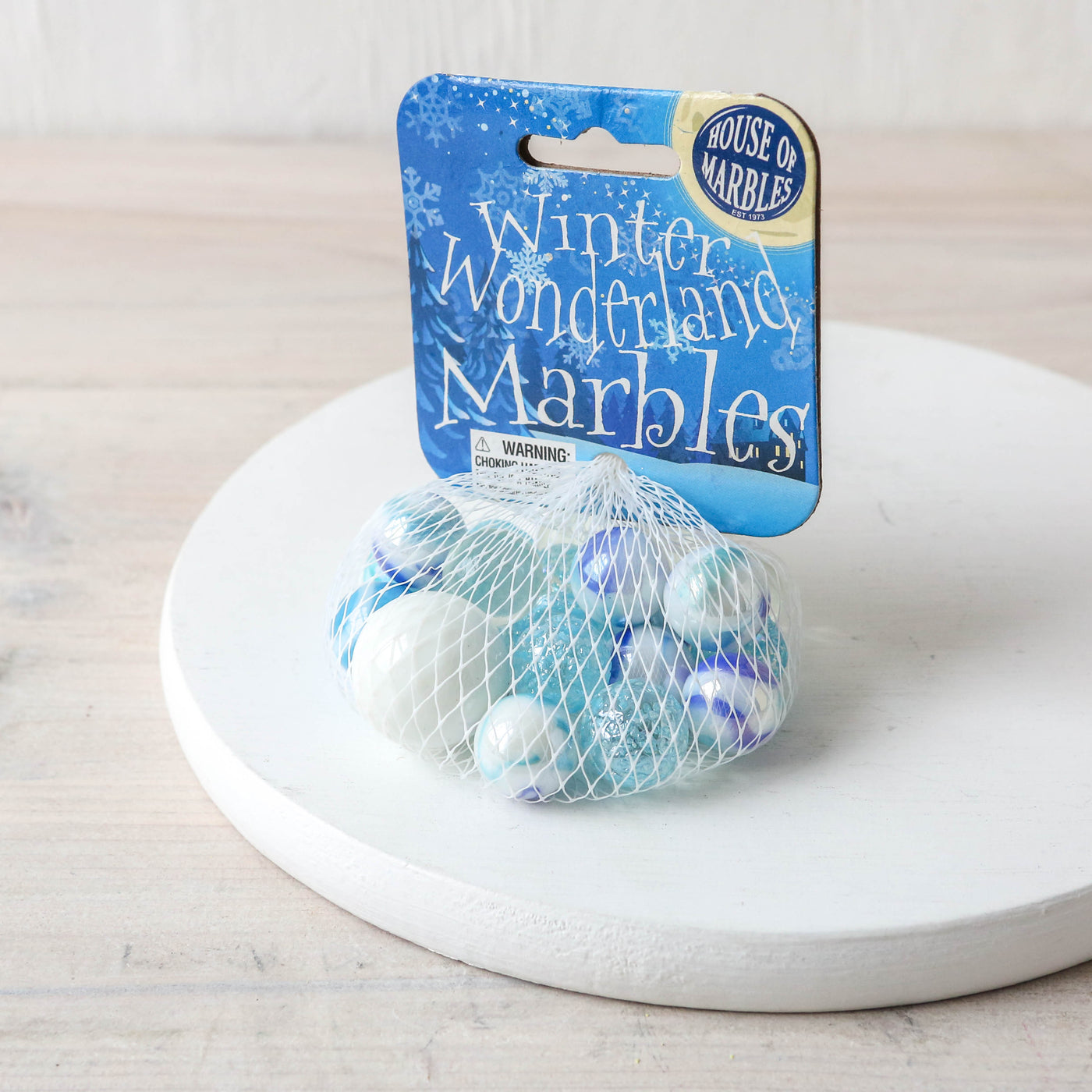 Winter Wonderland Net of Marbles
