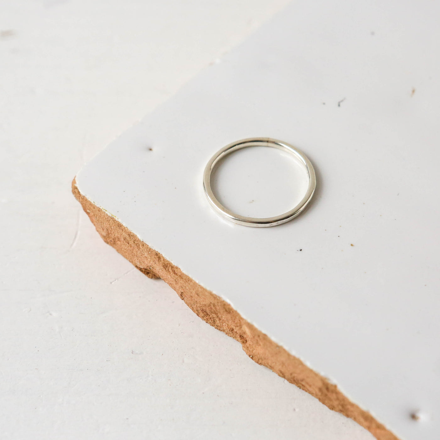 Ard Hammered Stack Ring