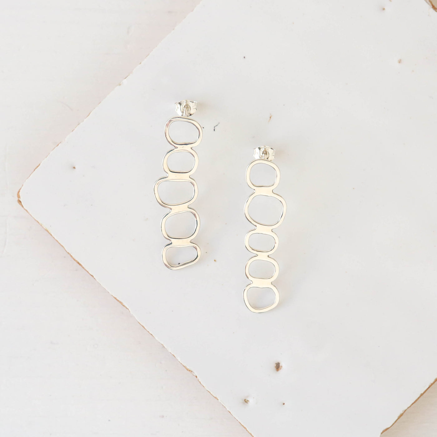 Stacked Cairn Earrings