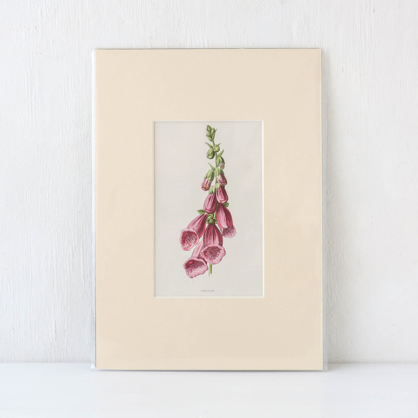 Vintage Book Plate - Purple and Pink Florals Batch C
