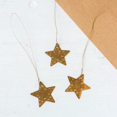 Mini Star Present Topper - Pack of 3