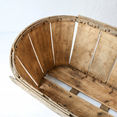 Vintage French Oyster Basket