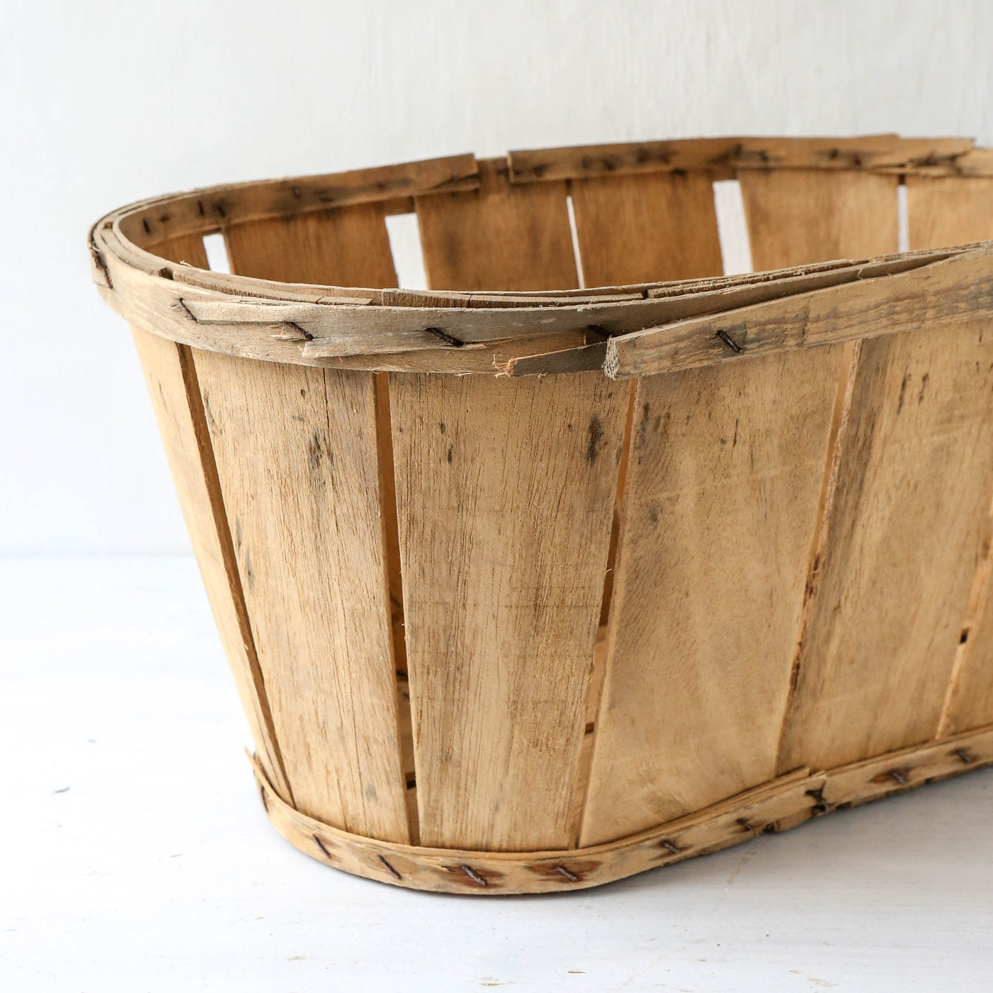 Vintage French Oyster Basket