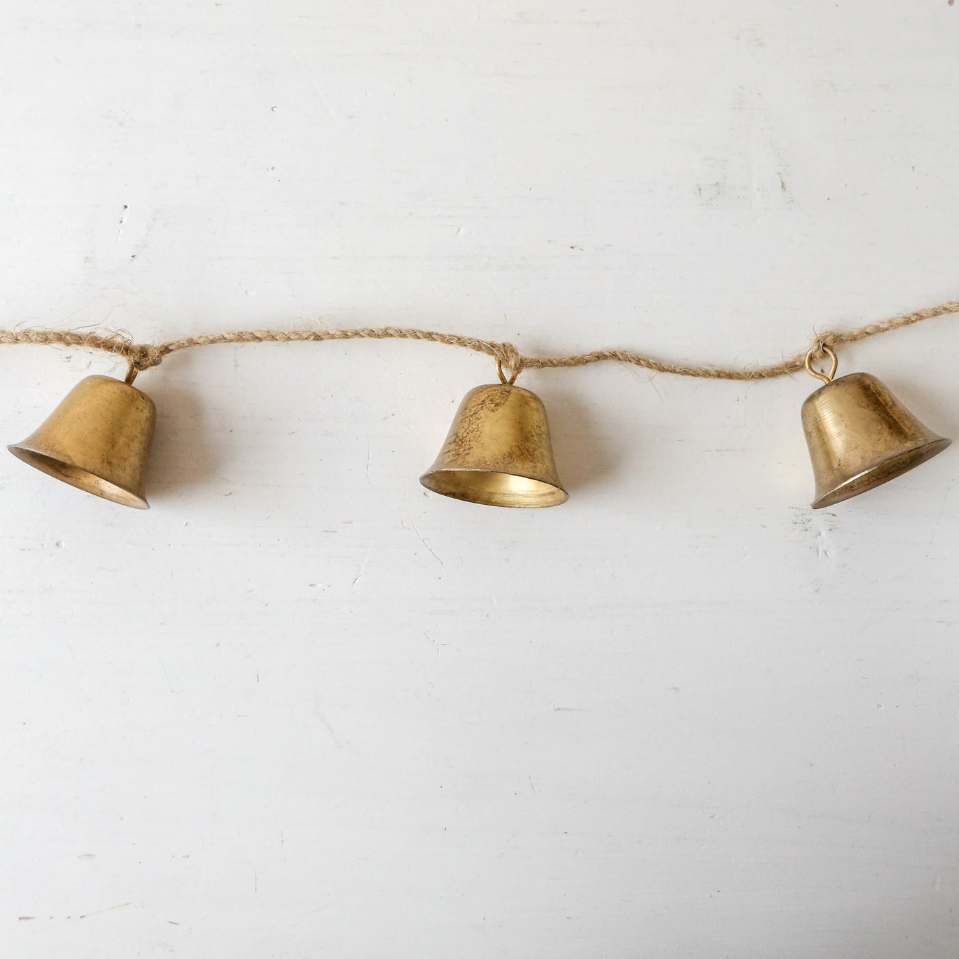 Antique Gold Church Bell Garland - 1.4m