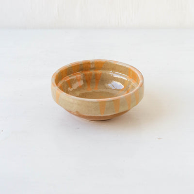 Mini Romanian Slipware Folk Bowl - Random Colour Mix