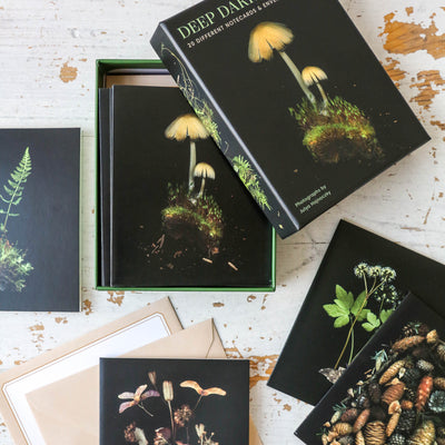 Deep Dark Forest Notecard Set