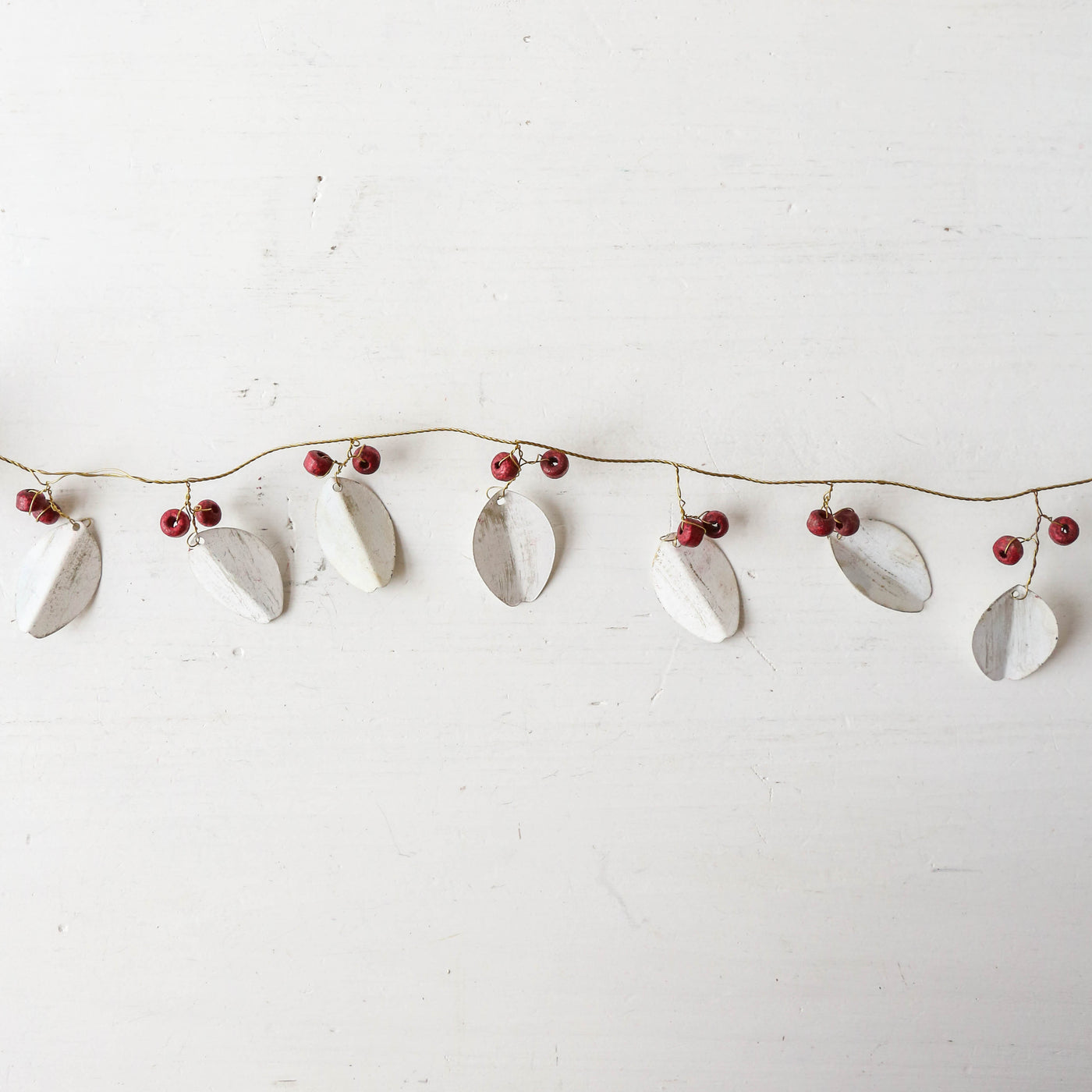Frosted Winter Red Berry Garland - 1.8m