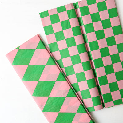 Luxury Patterned Tissue Paper - 10 Sheets