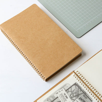 TRAVELER'S COMPANY Paper Pocket Spiral Ring Notebook A5 Slim
