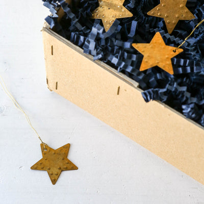 Mini Star Present Topper - Pack of 3