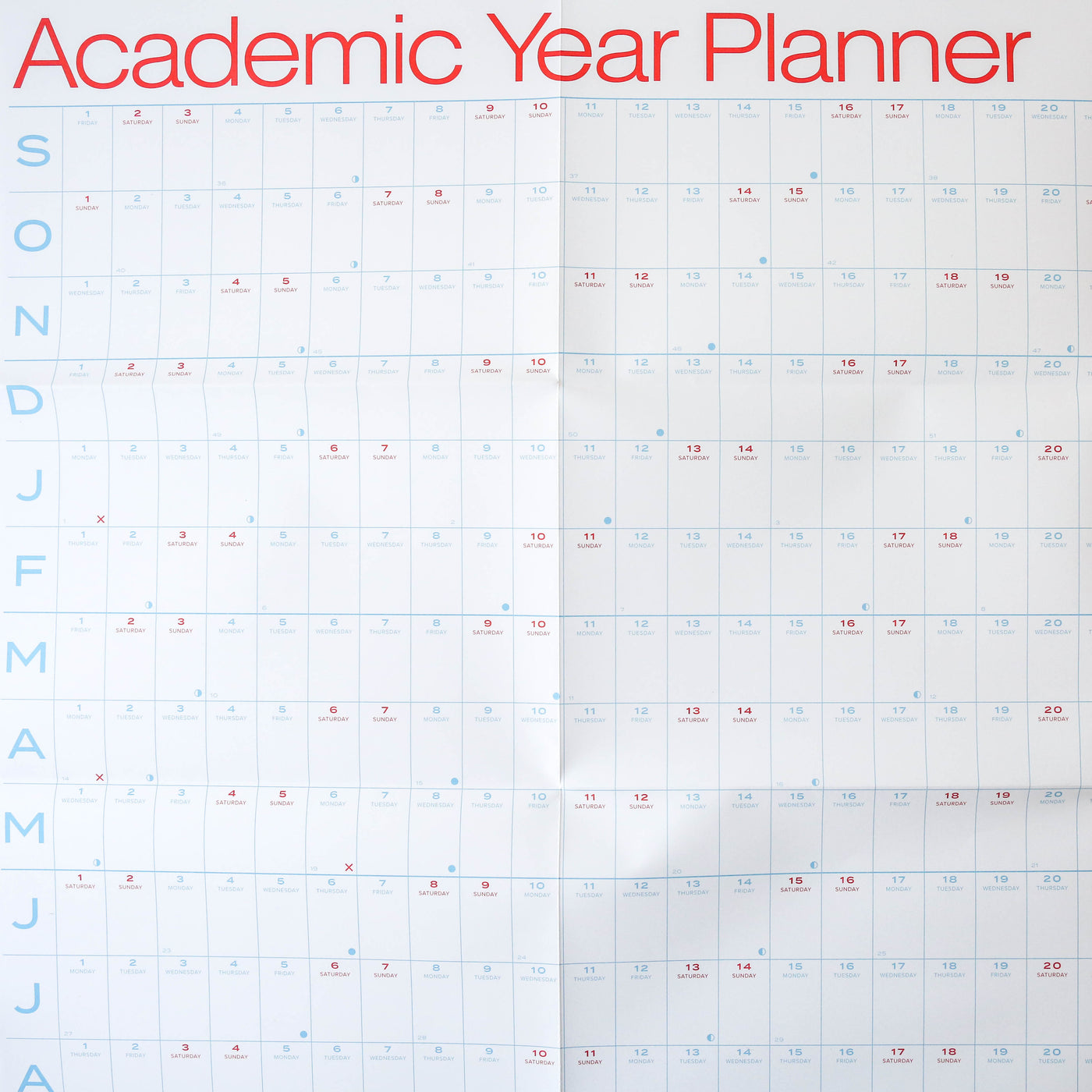 2023/24 Academic Year Planner